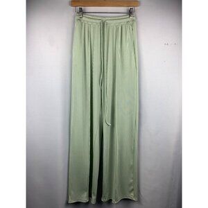 Women’s Katch Me Sage Green Ribbed Pants Size M